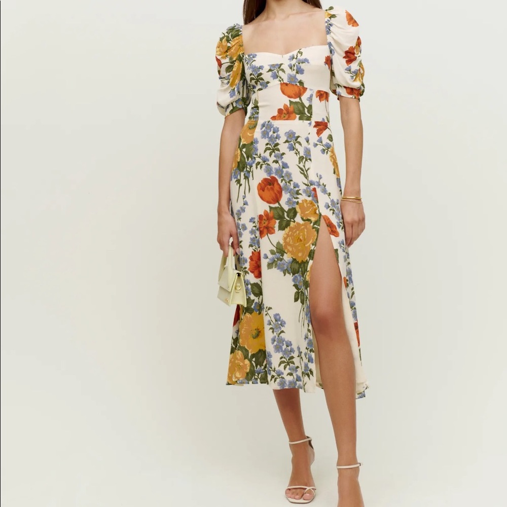 Reformation Bandit Dress in Lima